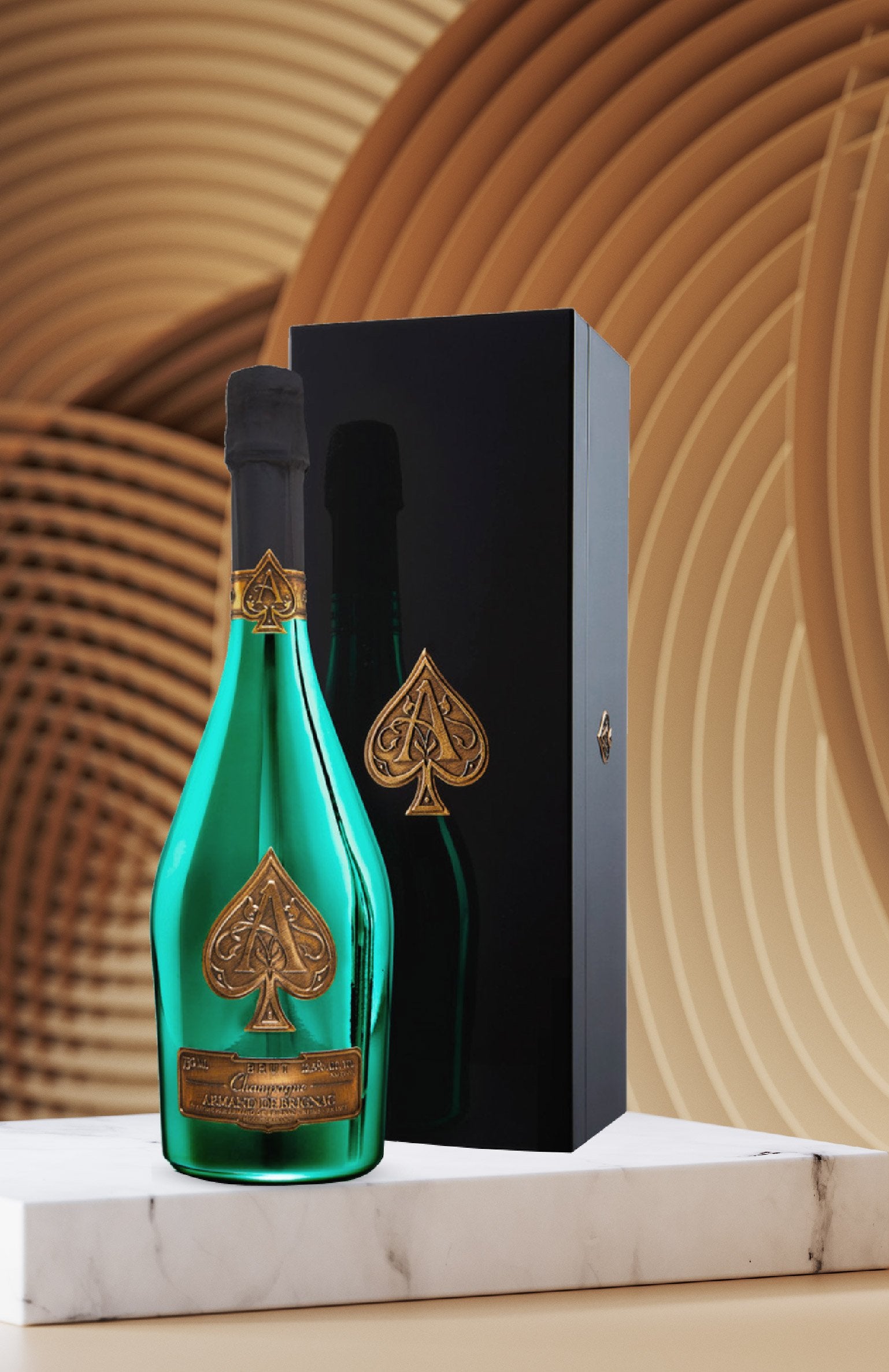 Armand De Brignac Ace of Spades Brut Green NV - 750ml (Gift Armand De Brignac Ace of Spades Brut Green NV - 750ml (Gift