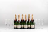 Moet & Chandon Brut Imperial Brut NV 750ml (6 Pack + 6 Glasses) (2.072026)